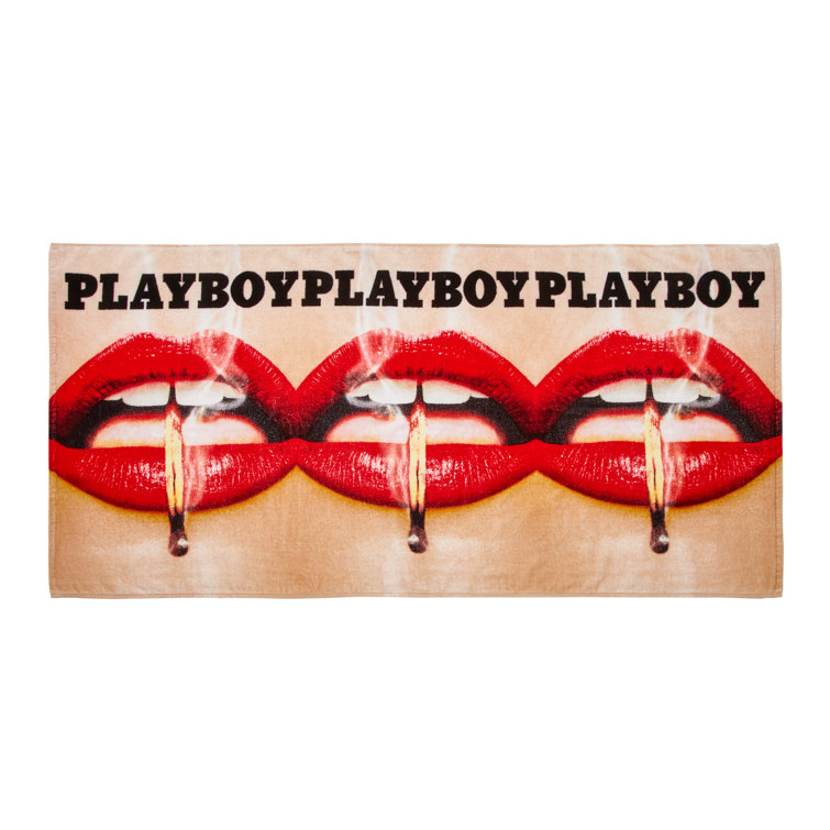 Playboy Beach Towel Bath Towels Set of 1 Wayfair.co.uk